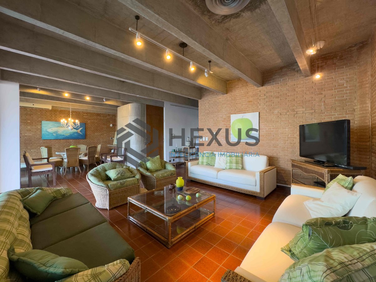 Foto 13 de Cobertura com piscina, churrasqueira, vista mar, quadra mar, Praia das Pitangueiras, 3 quartos (3 suítes), 2 vagas, Guarujá-SP | Hexus Inteligência Imobiliária