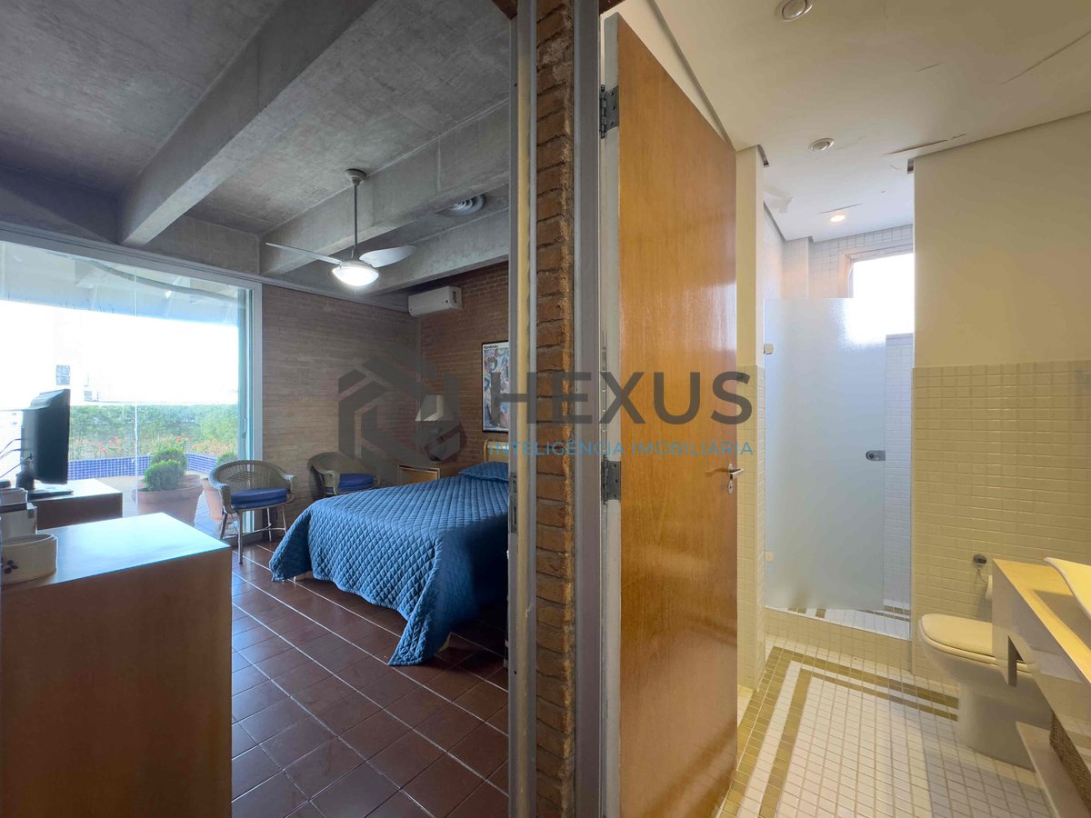 Foto 19 de Cobertura com piscina, churrasqueira, vista mar, quadra mar, Praia das Pitangueiras, 3 quartos (3 suítes), 2 vagas, Guarujá-SP | Hexus Inteligência Imobiliária