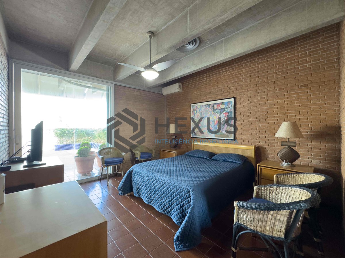 Foto 20 de Cobertura com piscina, churrasqueira, vista mar, quadra mar, Praia das Pitangueiras, 3 quartos (3 suítes), 2 vagas, Guarujá-SP | Hexus Inteligência Imobiliária