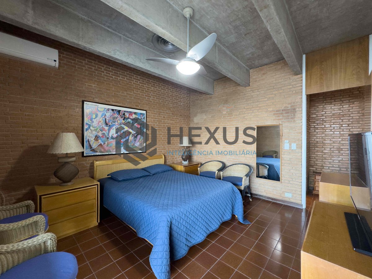 Foto 21 de Cobertura com piscina, churrasqueira, vista mar, quadra mar, Praia das Pitangueiras, 3 quartos (3 suítes), 2 vagas, Guarujá-SP | Hexus Inteligência Imobiliária
