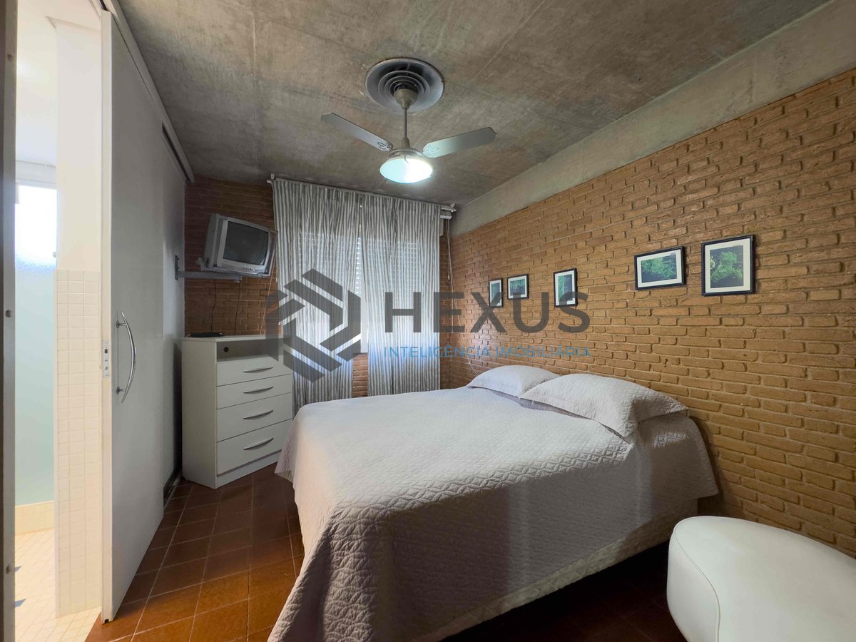 Foto 23 de Cobertura com piscina, churrasqueira, vista mar, quadra mar, Praia das Pitangueiras, 3 quartos (3 suítes), 2 vagas, Guarujá-SP | Hexus Inteligência Imobiliária