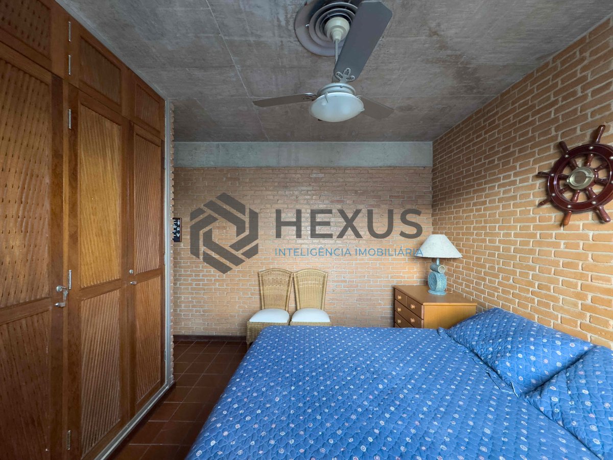 Foto 31 de Cobertura com piscina, churrasqueira, vista mar, quadra mar, Praia das Pitangueiras, 3 quartos (3 suítes), 2 vagas, Guarujá-SP | Hexus Inteligência Imobiliária