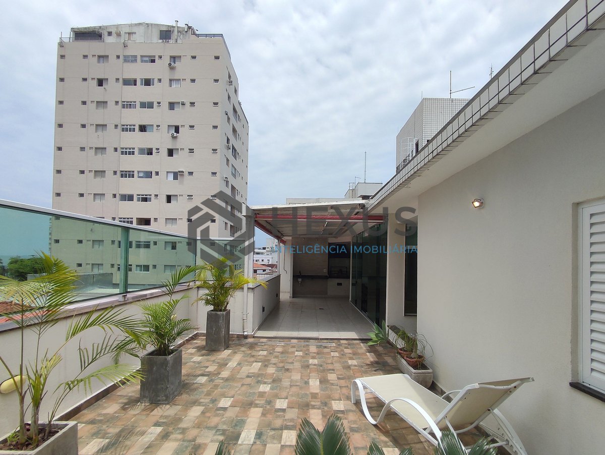 Foto 33 de Cobertura Penthouse reformada com varanda gourmet e despesas baixas na Praia das Asturias, Guaruja