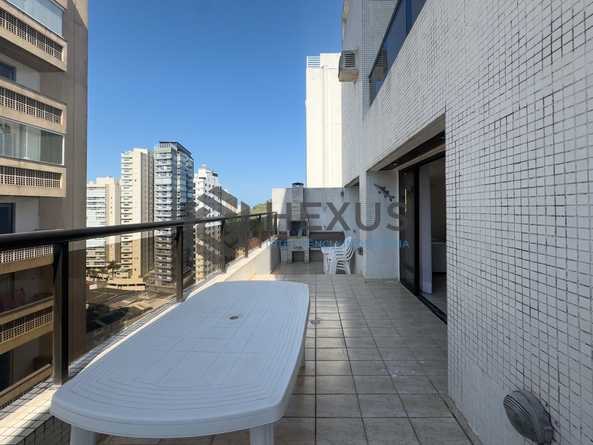 Foto 3 de Cobertura com varanda gourmet vista mar e lazer na beira mar no Jardim Asturias, Guaruja
