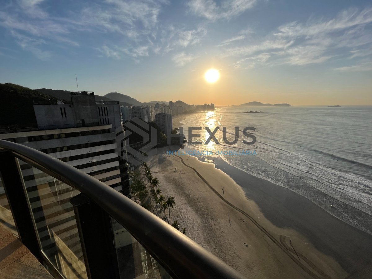 Foto 18 de Cobertura frente mar com varanda gourmet vista mar e piscina na Praia das Asturias, Guaruja