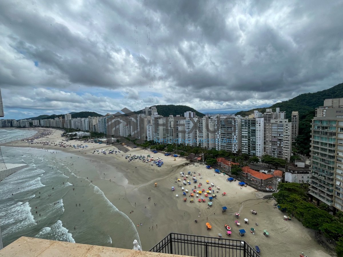 Foto 57 de Cobertura frente mar com varanda e área gourmet na Praia das Pitangueiras, Guaruja
