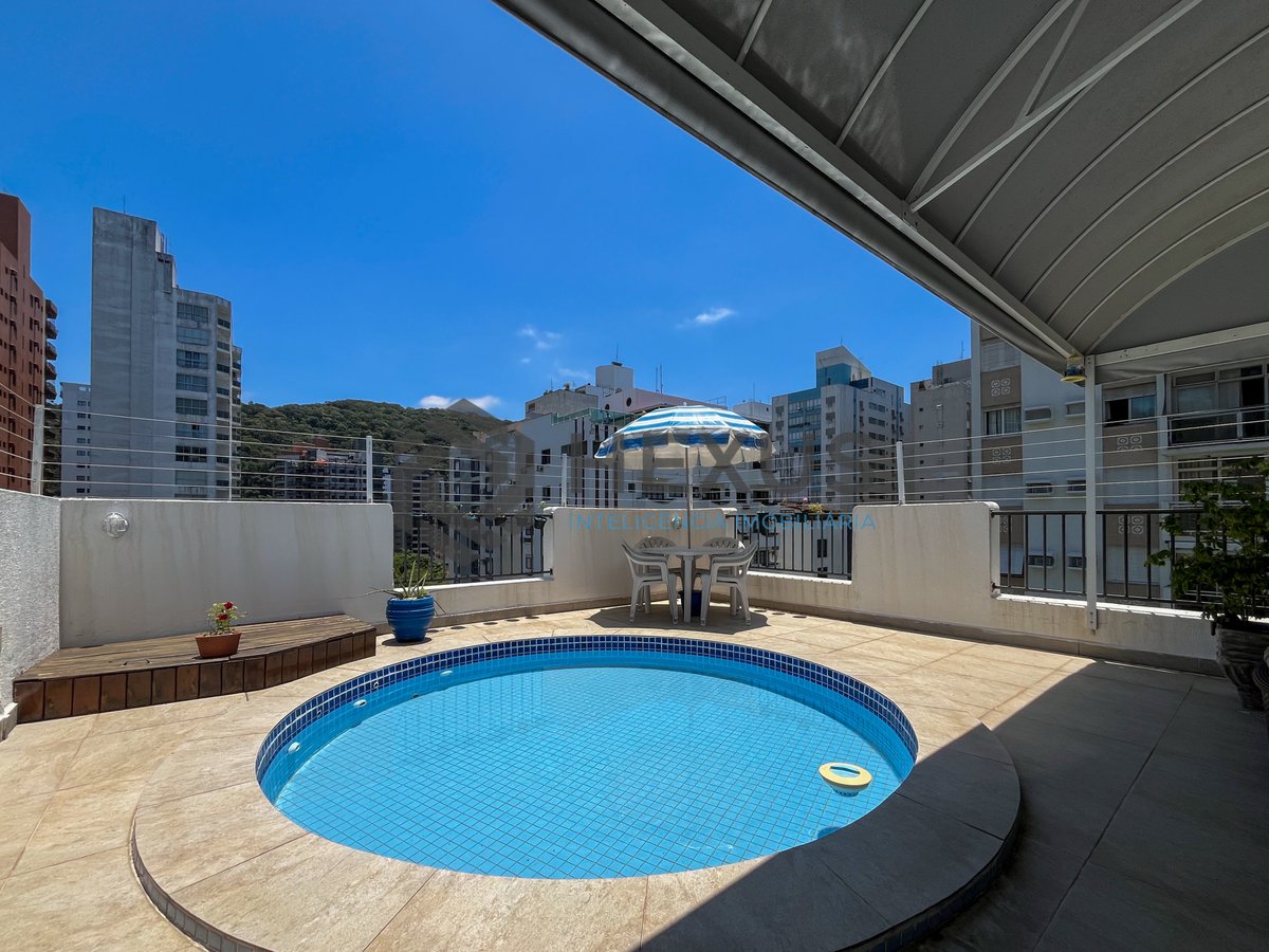 Foto 36 de Cobertura com piscina e vista mar na Praia das Pitangueiras, Guaruja