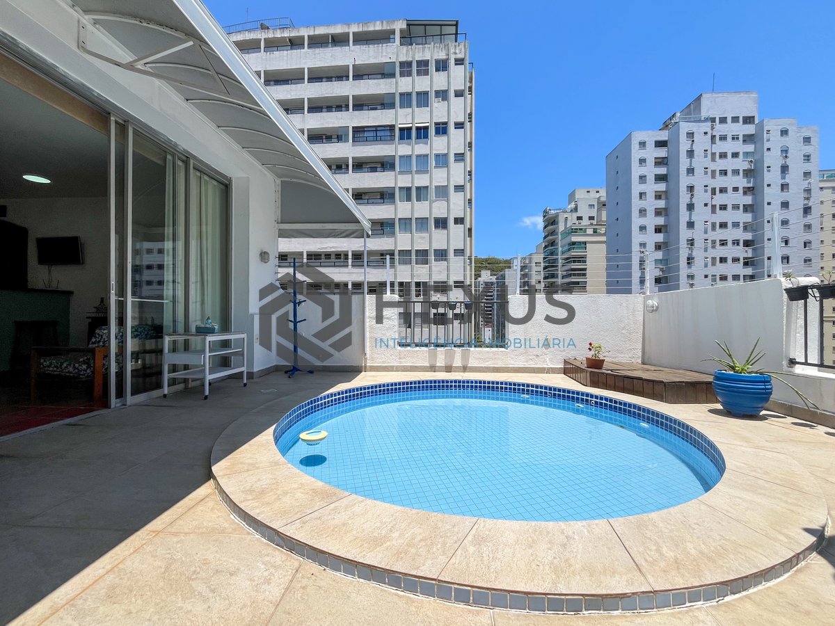 Foto 37 de Cobertura com piscina e vista mar na Praia das Pitangueiras, Guaruja