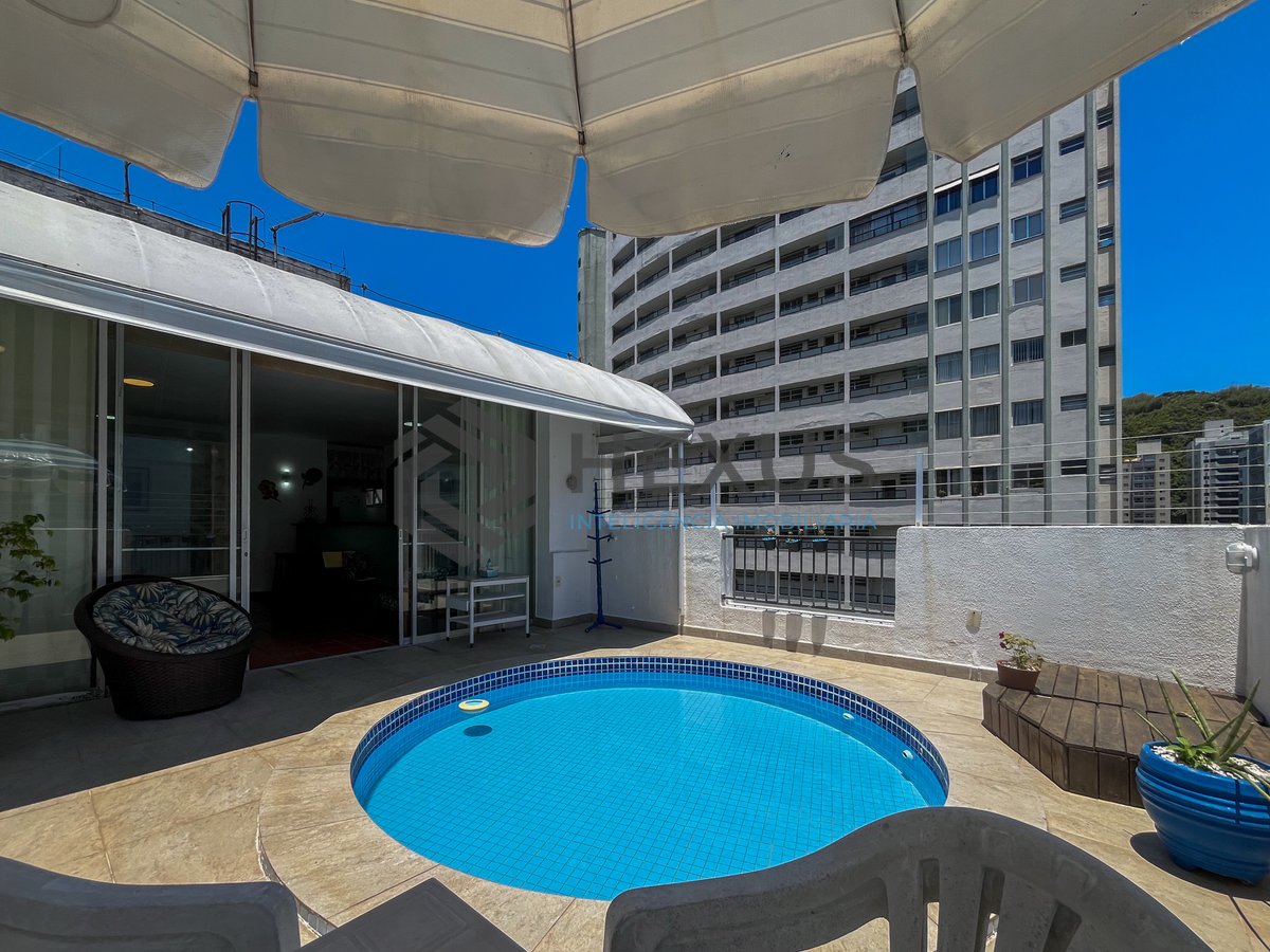 Foto 38 de Cobertura com piscina e vista mar na Praia das Pitangueiras, Guaruja