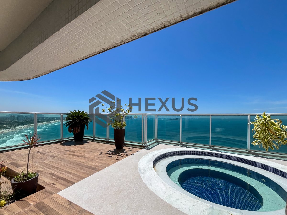 Foto 41 de Cobertura de alto padrão frente mar com piscina e área gourmet na Praia das Pitangueiras, Guaruja