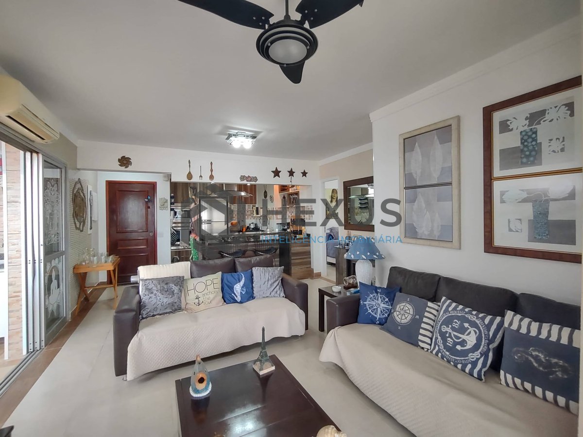 Foto 4 de Cobertura Penthouse com varanda e lazer na Praia da Enseada, Guaruja