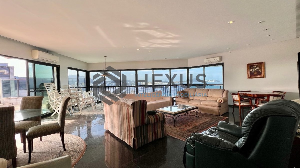 Foto 11 de Cobertura penthouse de alto padrão frente mar com piscina e churrasqueira na Praia das Asturias, Guaruja