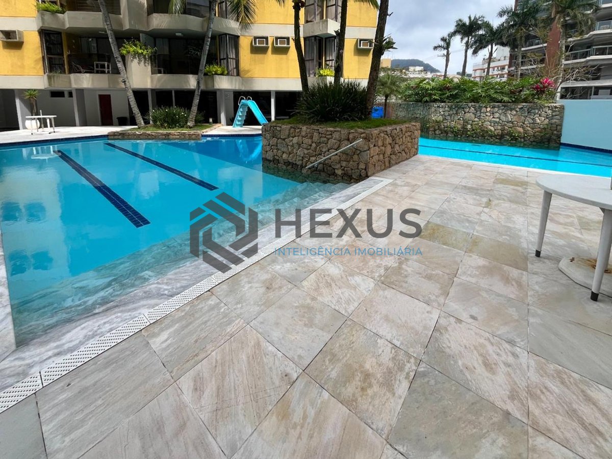 Foto 51 de Cobertura piscina e área gourmet com churrasqueira na região do Aquário na Praia da Enseada, Guaruja