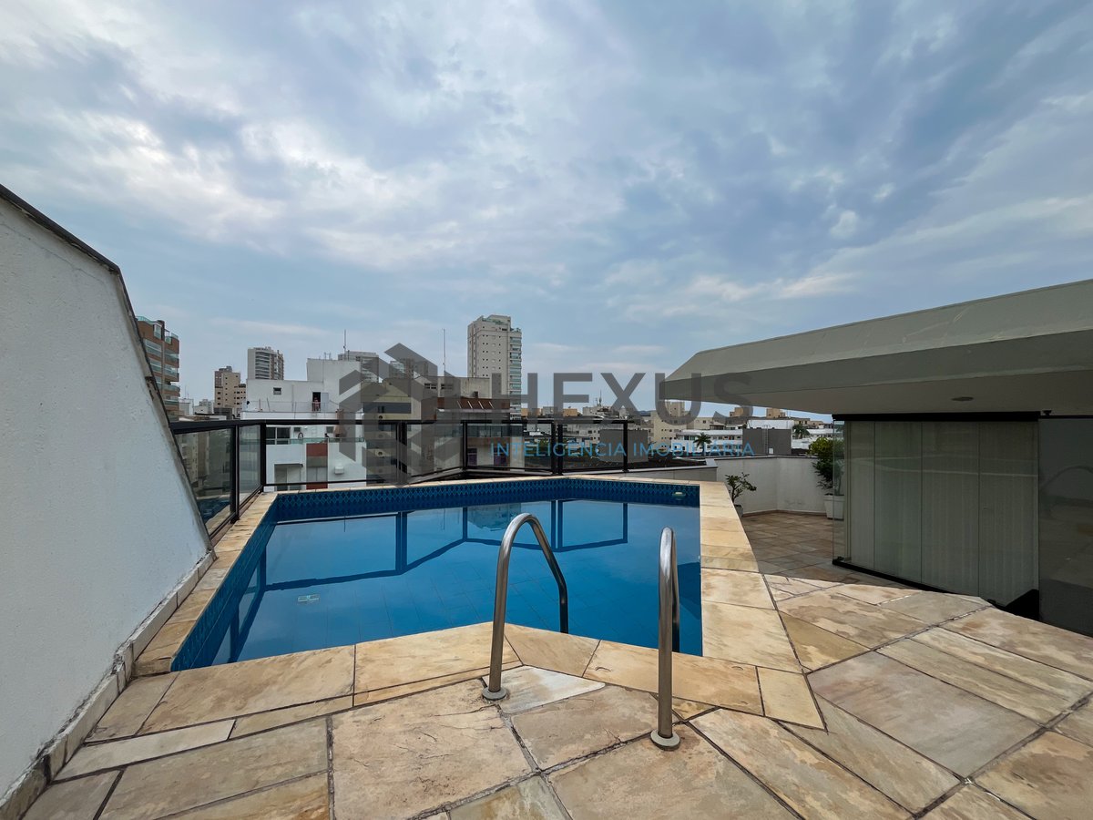 Foto 37 de Cobertura com piscina e área gourmet na região do Aquário na Praia da Enseada, Guaruja