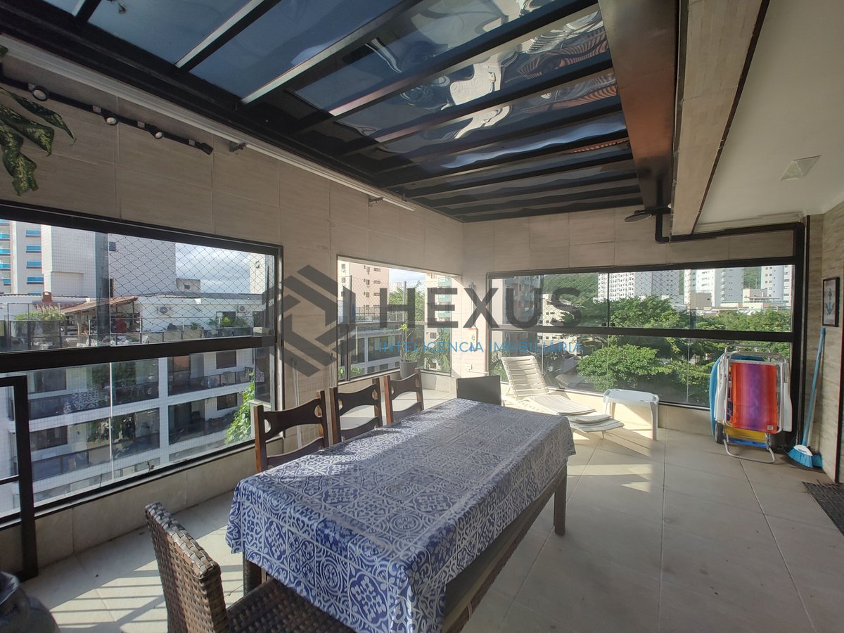 Foto 3 de Cobertura duplex com varanda e vista livre na Praia das Asturias, Guaruja