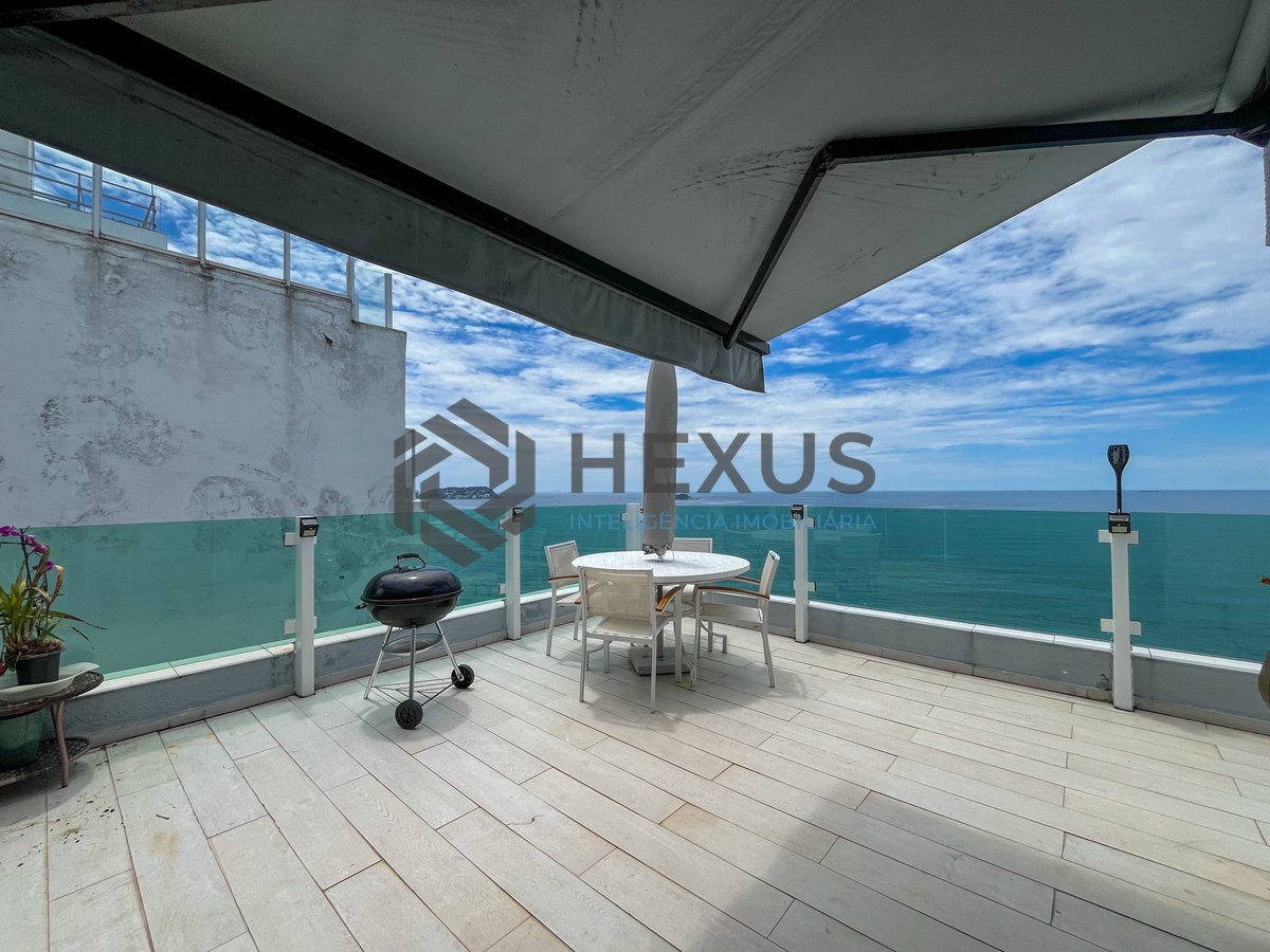 Foto 7 de Cobertura frente mar com piscina e varanda gourmet na Praia das Pitangueiras, Guaruja