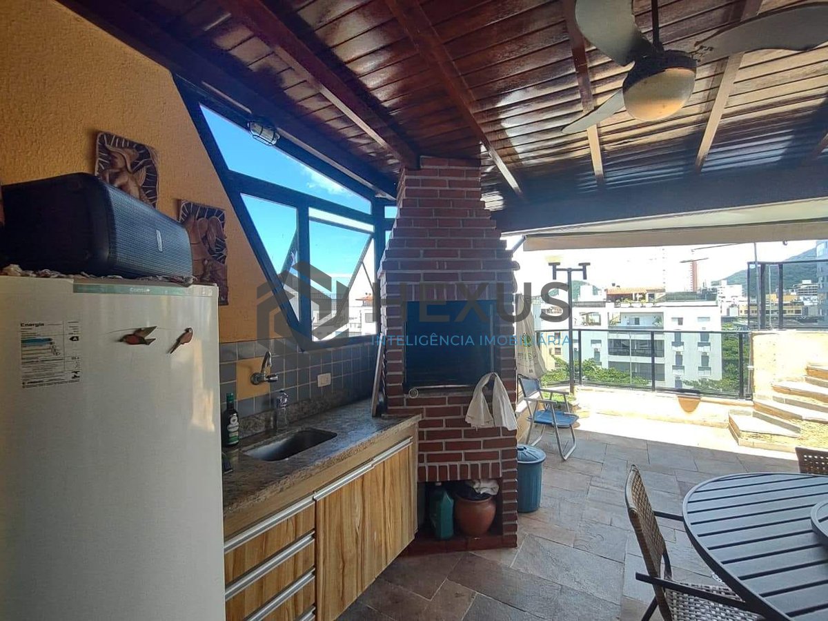 Foto 22 de Cobertura duplex reformada com varanda vista mar e lazer na Praia da Enseada, Guaruja