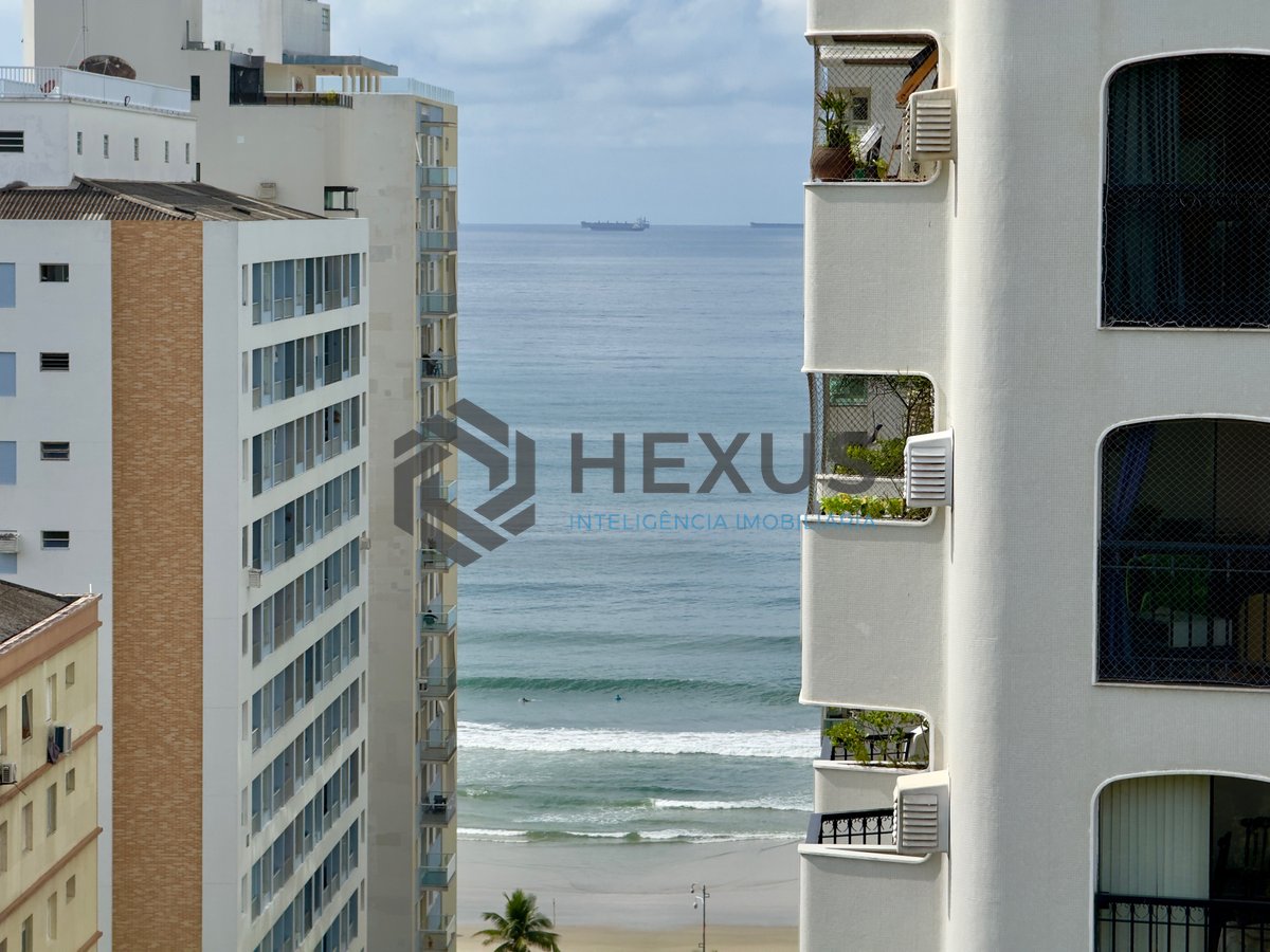 Foto 9 de Cobertura penthouse com vista mar e área gourmet na Praia das Pitangueiras, Guaruja