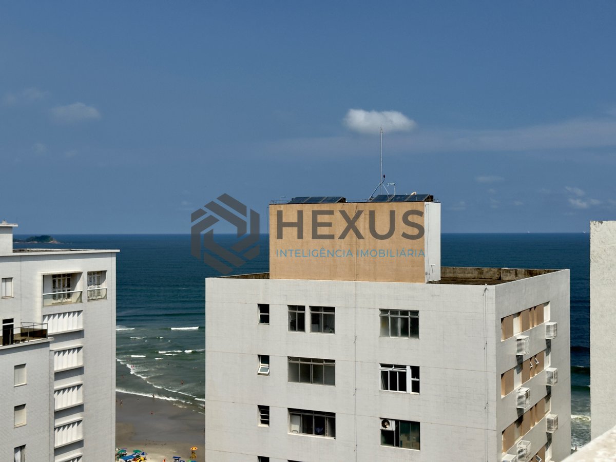 Foto 32 de Cobertura penthouse com varanda vista mar e lazer na Praia das Pitangueiras, Guaruja