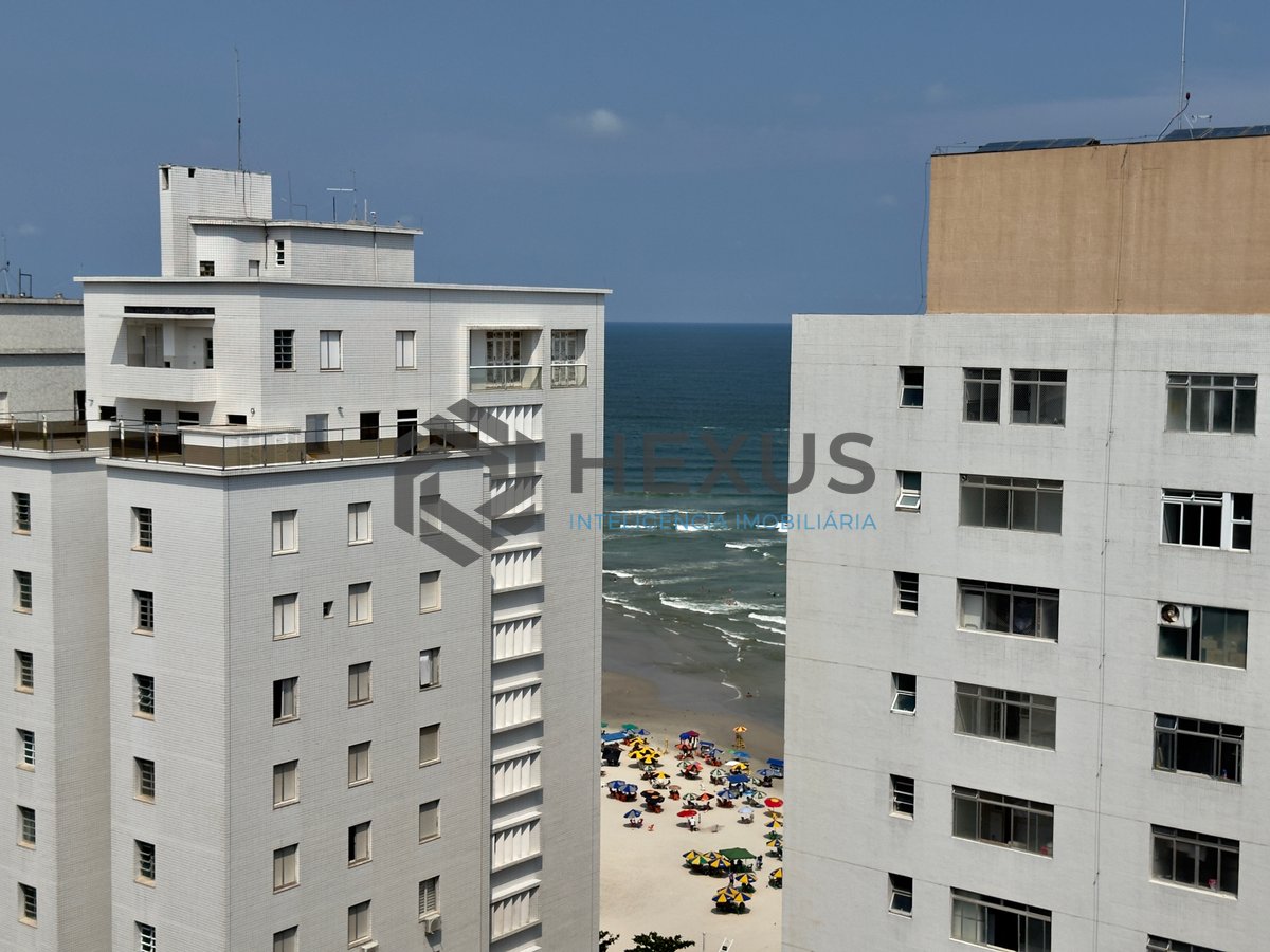 Foto 5 de Cobertura penthouse com varanda vista mar e lazer na Praia das Pitangueiras, Guaruja