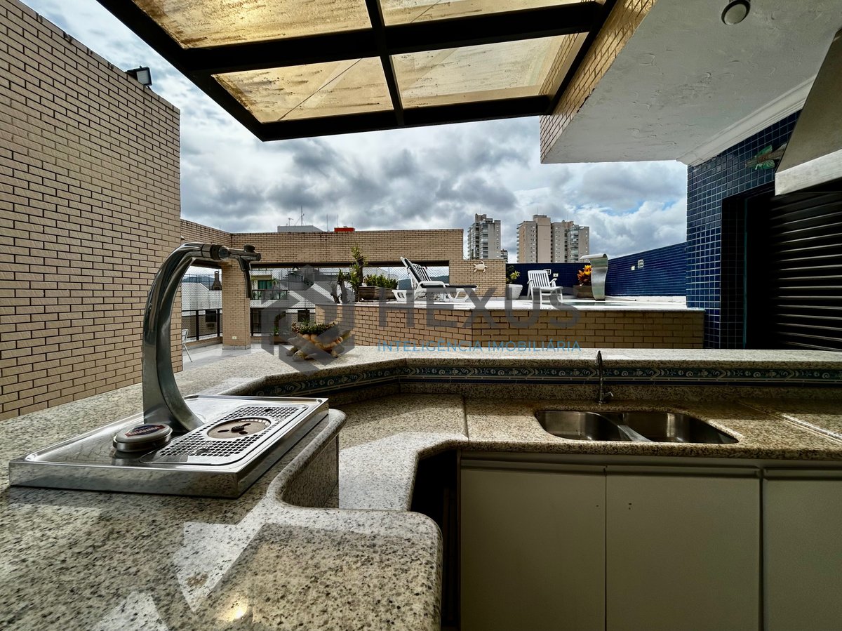 Foto 37 de Cobertura com piscina e espaço gourmet na Praia da Enseada, Guarujá