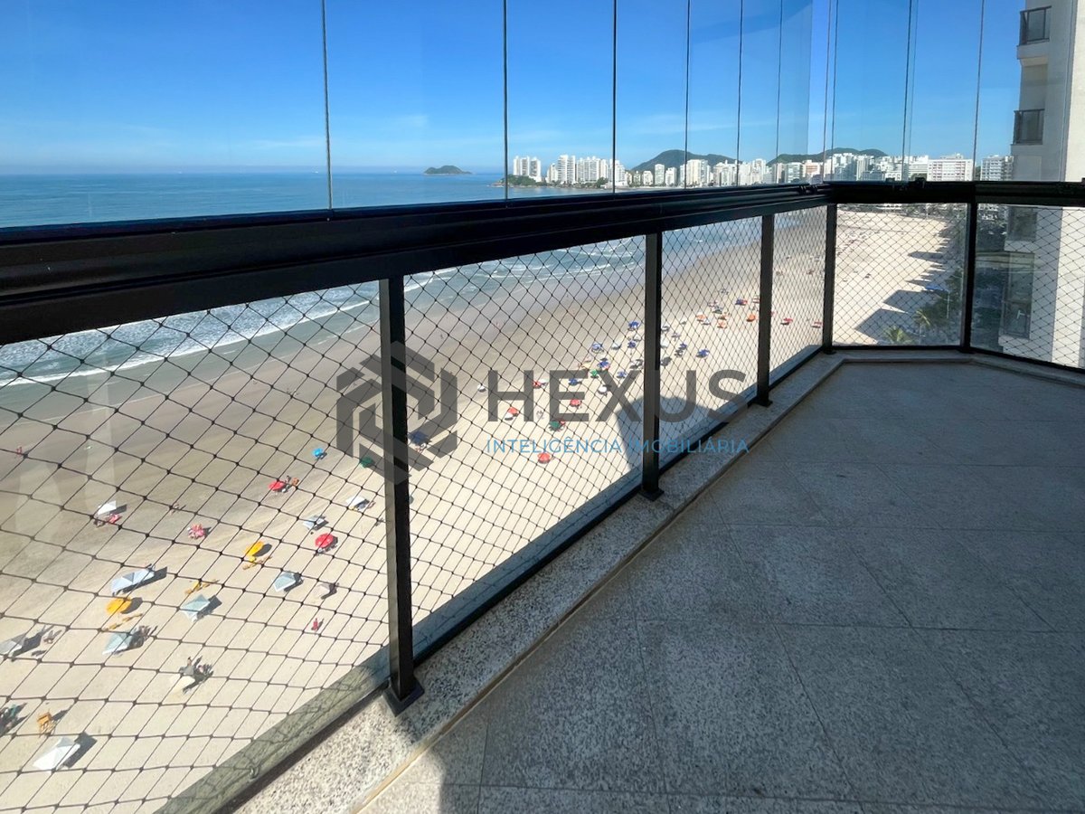 Foto 12 de Cobertura dúplex frente mar com varandas vista mar e lazer nas Pitangueiras, Guarujá