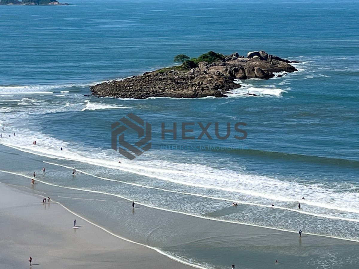 Foto 16 de Cobertura dúplex frente mar com varandas vista mar e lazer nas Pitangueiras, Guarujá