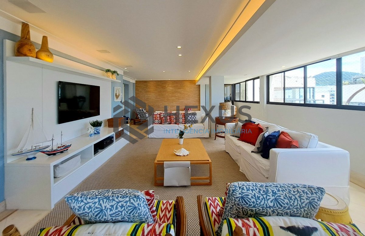 Foto 55 de Cobertura dúplex frente mar com varandas vista mar e lazer nas Pitangueiras, Guarujá
