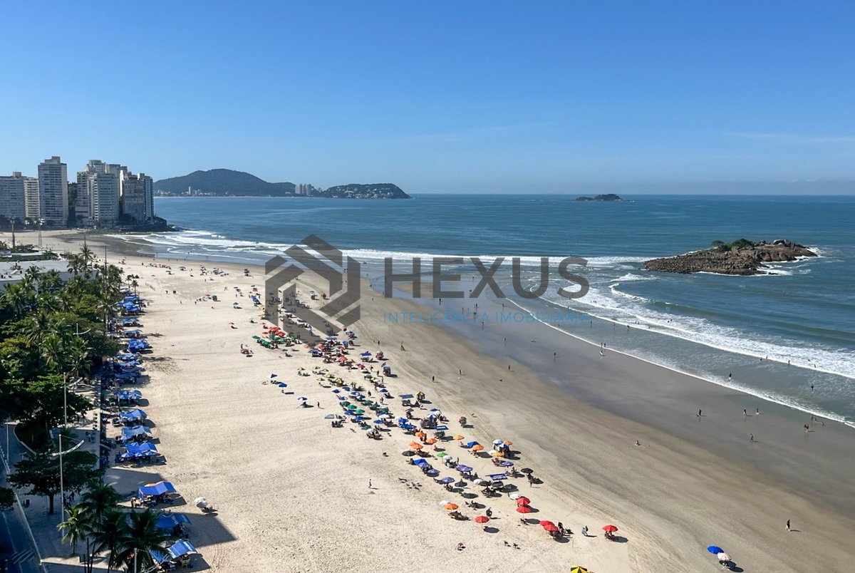 Foto 72 de Cobertura dúplex frente mar com varandas vista mar e lazer nas Pitangueiras, Guarujá