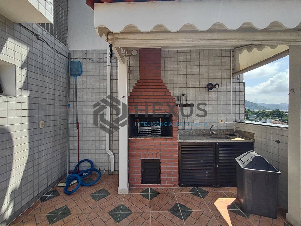 Foto 11 de Cobertura Triplex com Varanda Gourmet e Lazer na Enseada, Guarujá