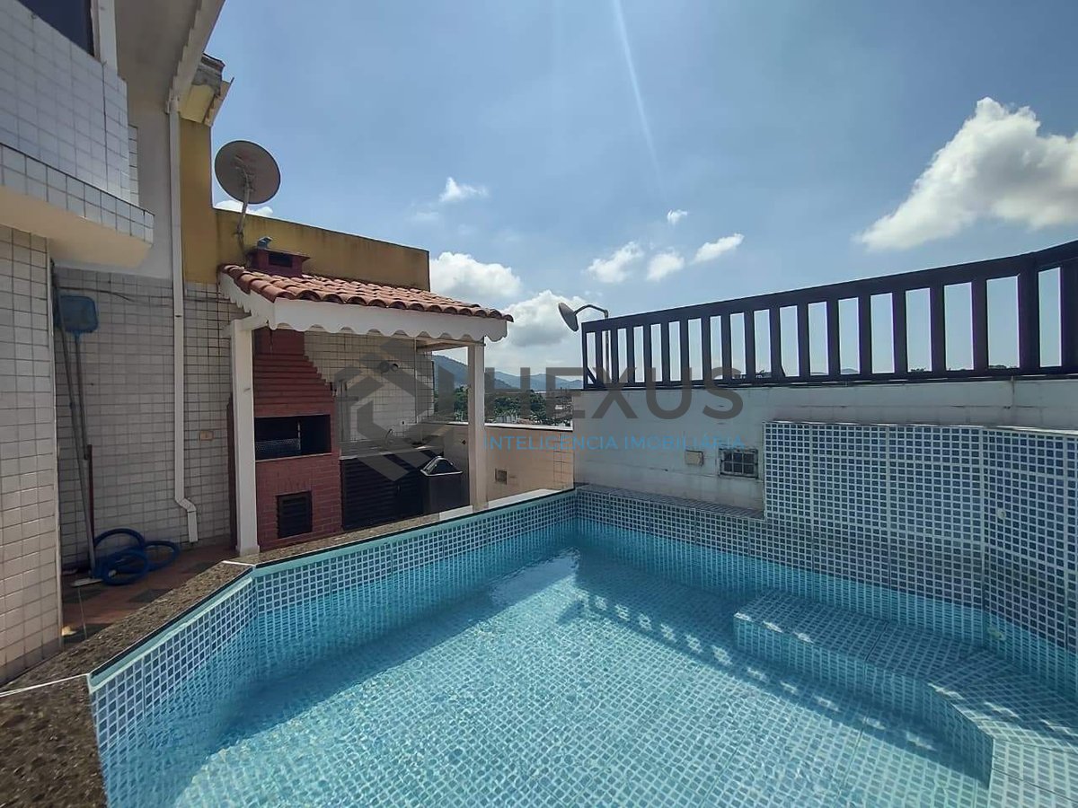 Foto 7 de Cobertura Triplex com Varanda Gourmet e Lazer na Enseada, Guarujá
