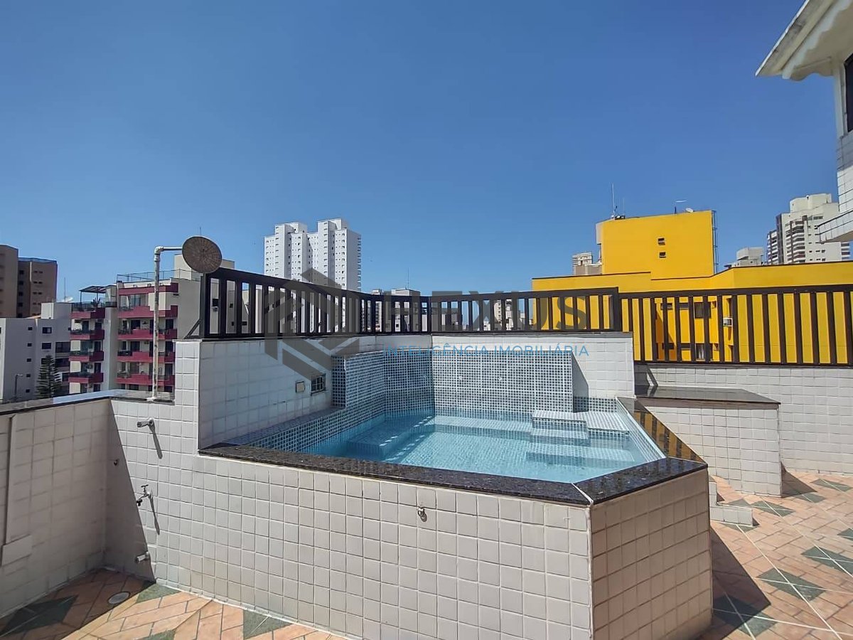 Foto 9 de Cobertura Triplex com Varanda Gourmet e Lazer na Enseada, Guarujá