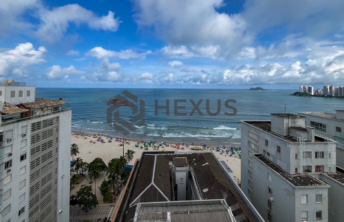 Foto 30 de Cobertura Dúplex frente mar com varanda gourmet e lazer na Pitangueiras, Guarujá