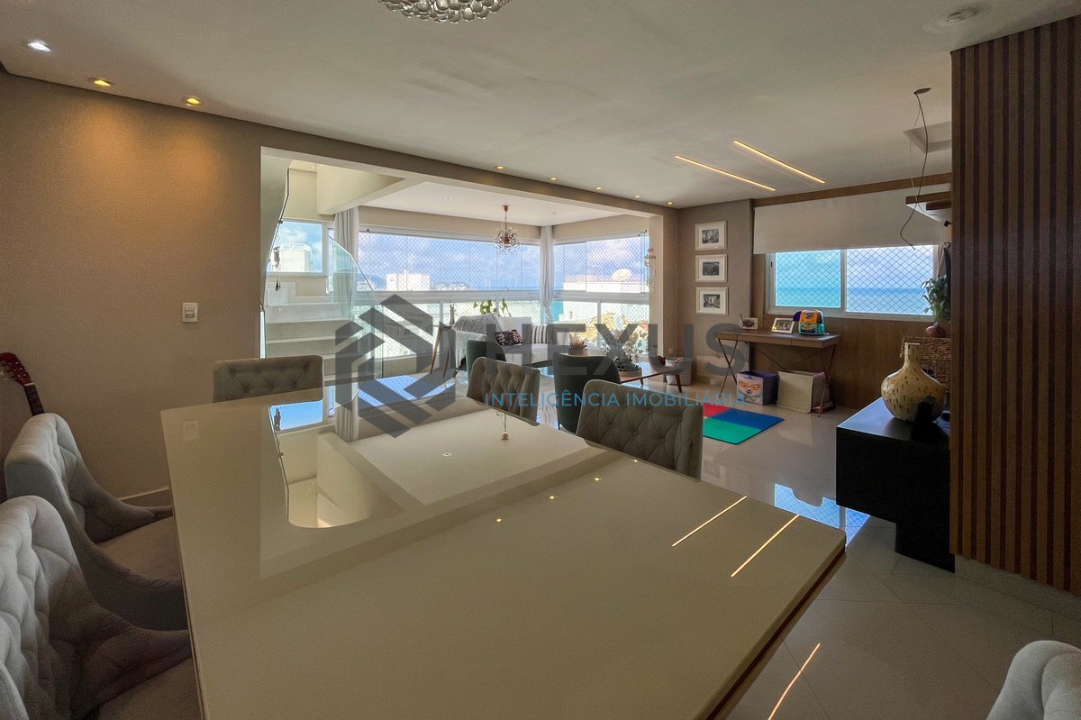 Foto 6 de Cobertura Dúplex frente mar com varanda gourmet e lazer na Pitangueiras, Guarujá