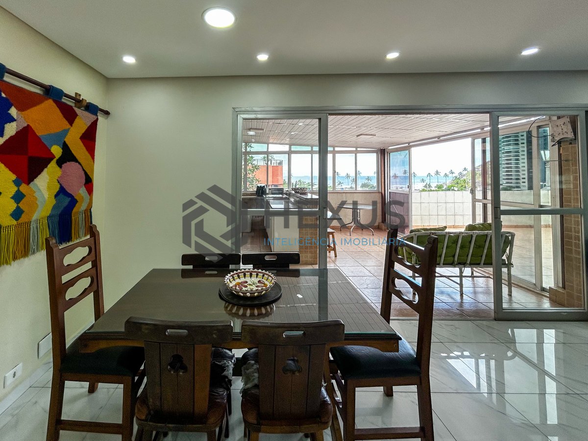 Foto 11 de Apartamento com varanda gourmet vista mar e lazer a 300m da praia na Enseada, Guarujá