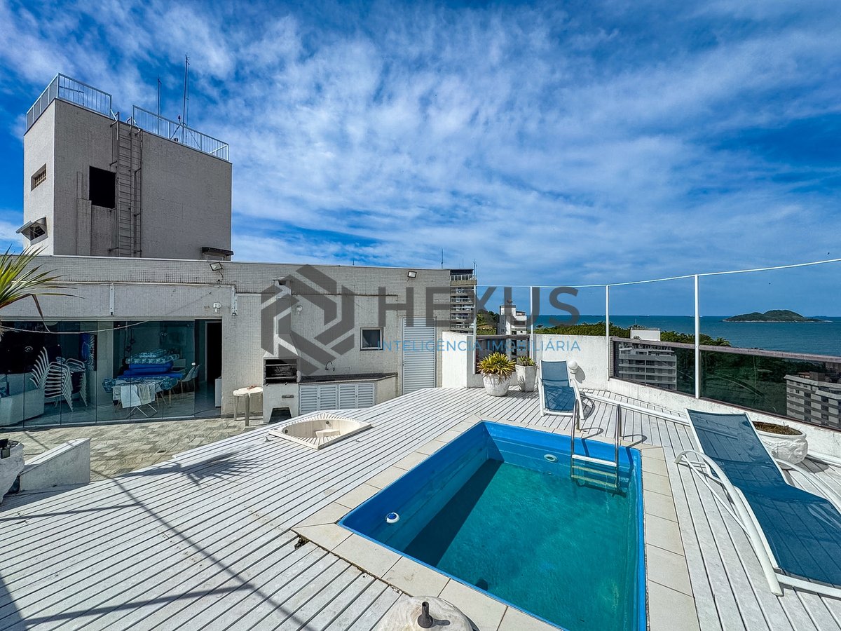 Foto 20 de Cobertura Penthouse com vista mar e lazer à venda na quadra da praia das Astúrias, Guarujá-SP