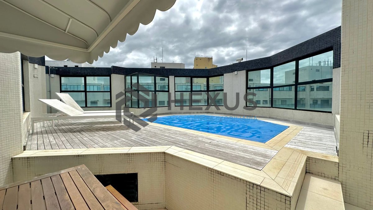 Foto 2 de Cobertura Penthouse à venda, Pitangueiras, Guarujá, SP