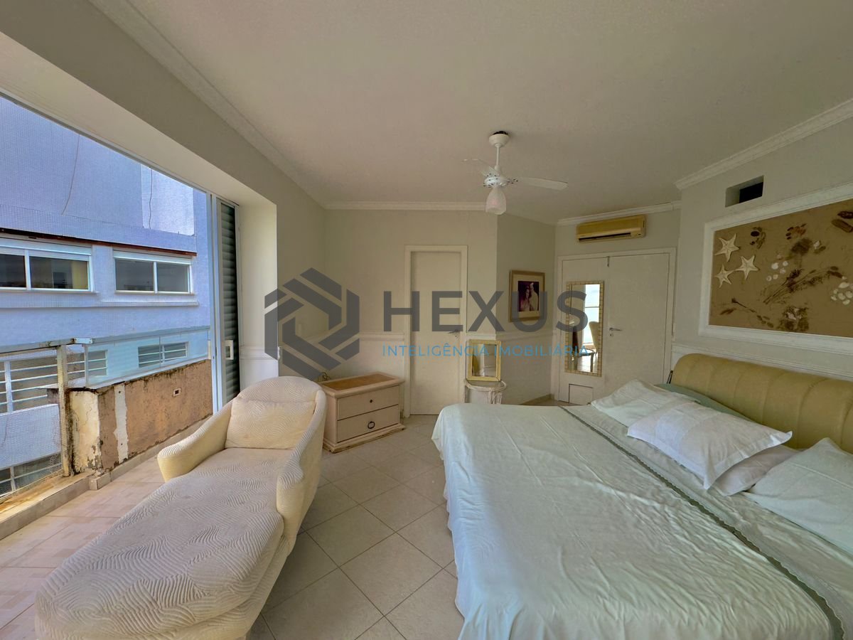 Foto 28 de Apartamento com varanda gourmet vista mar e lazer na beira mar da praia nas Pitangueiras, Guarujá