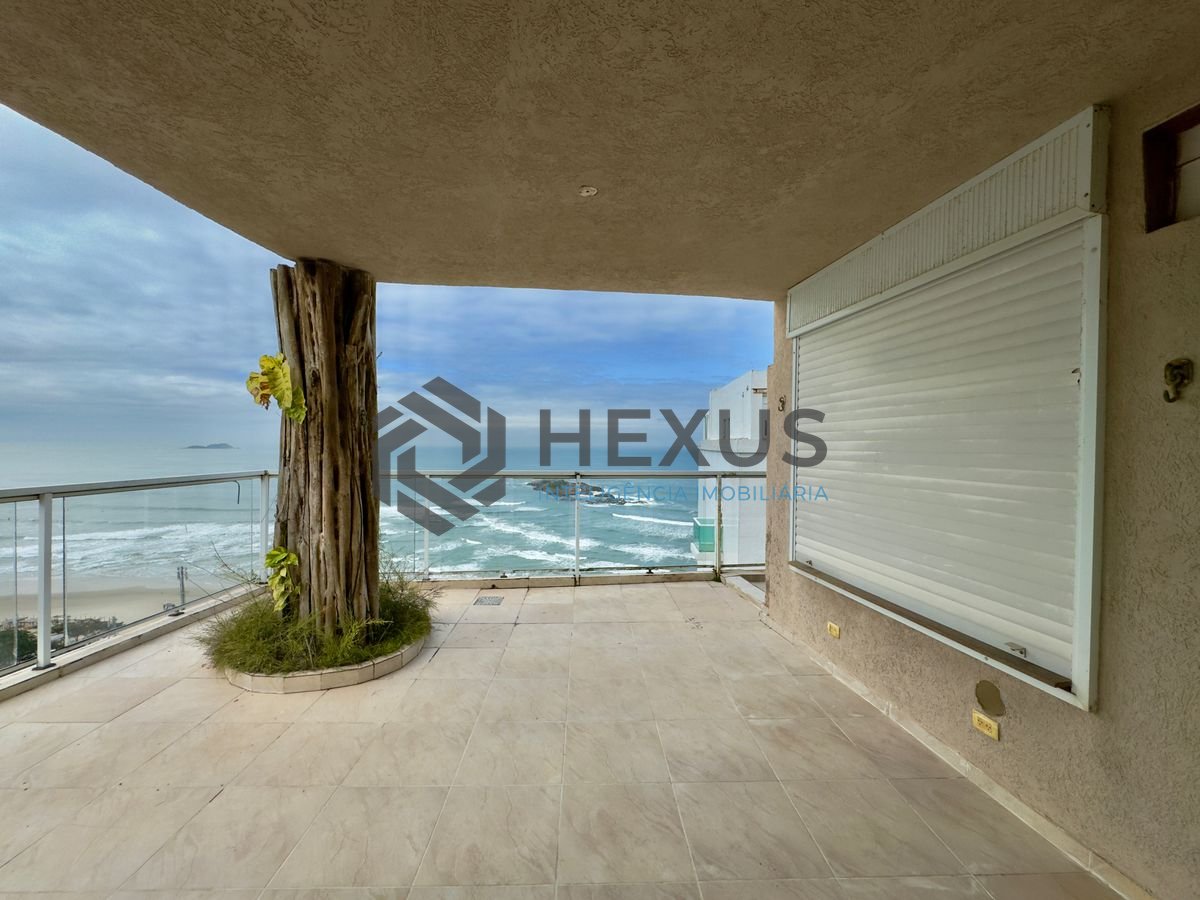 Foto 7 de Apartamento com varanda gourmet vista mar e lazer na beira mar da praia nas Pitangueiras, Guarujá