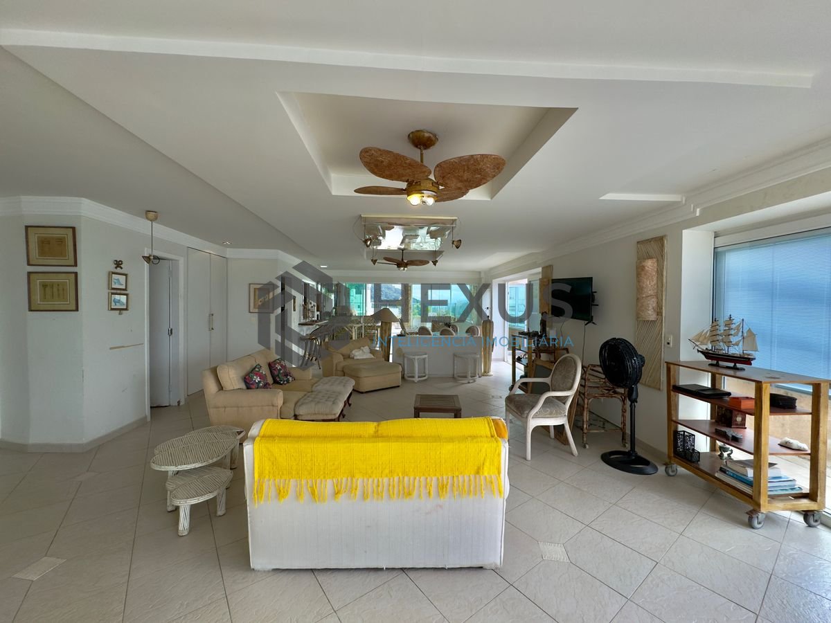 Foto 9 de Apartamento com varanda gourmet vista mar e lazer na beira mar da praia nas Pitangueiras, Guarujá