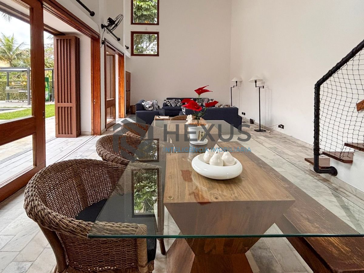 Foto 7 de Casa moderna com 6 suítes e lazer no Balneário Praia de Pernambuco, Guarujá, SP