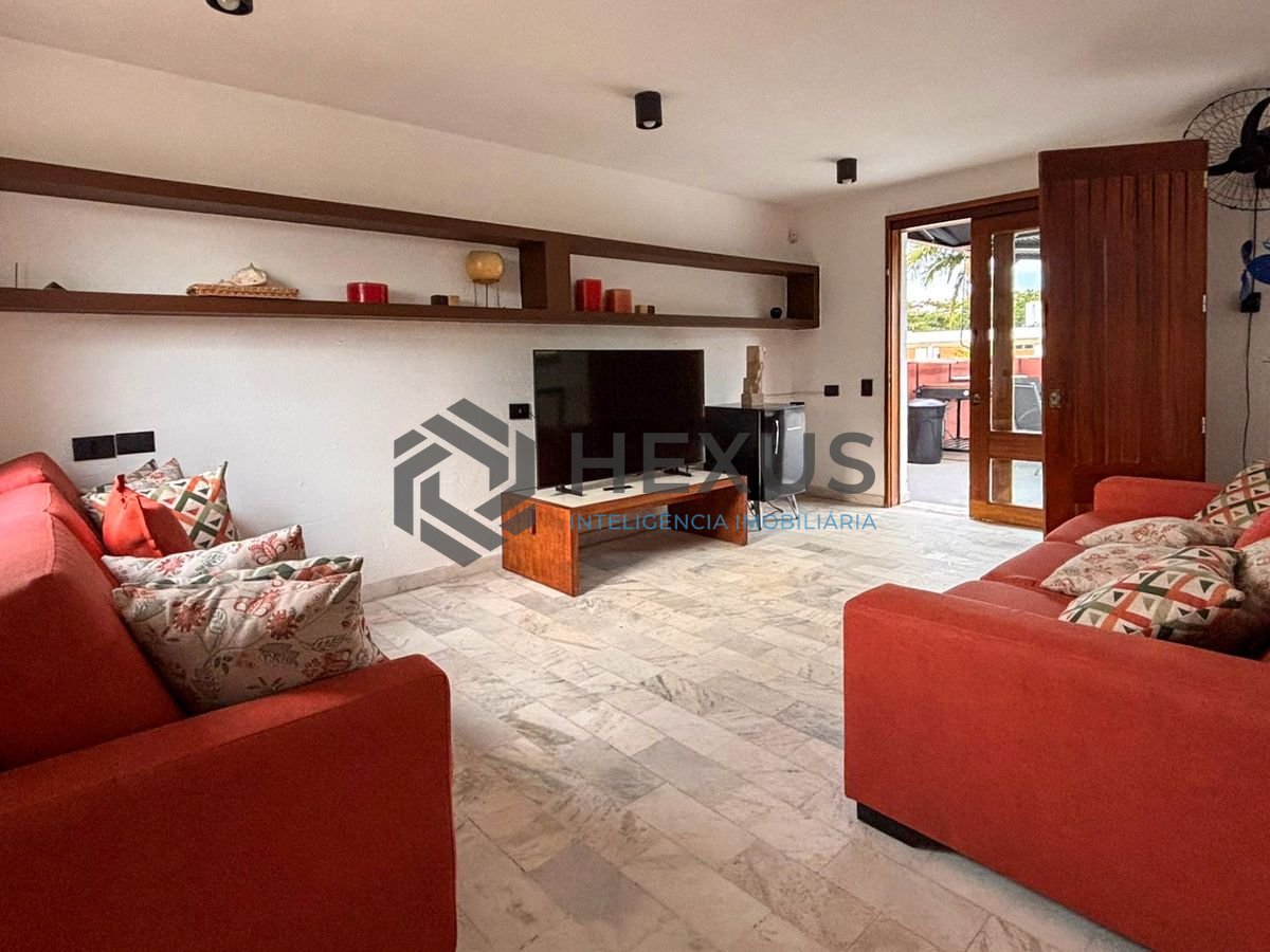Foto 18 de Casa moderna com 6 suítes e lazer no Balneário Praia de Pernambuco, Guarujá, SP