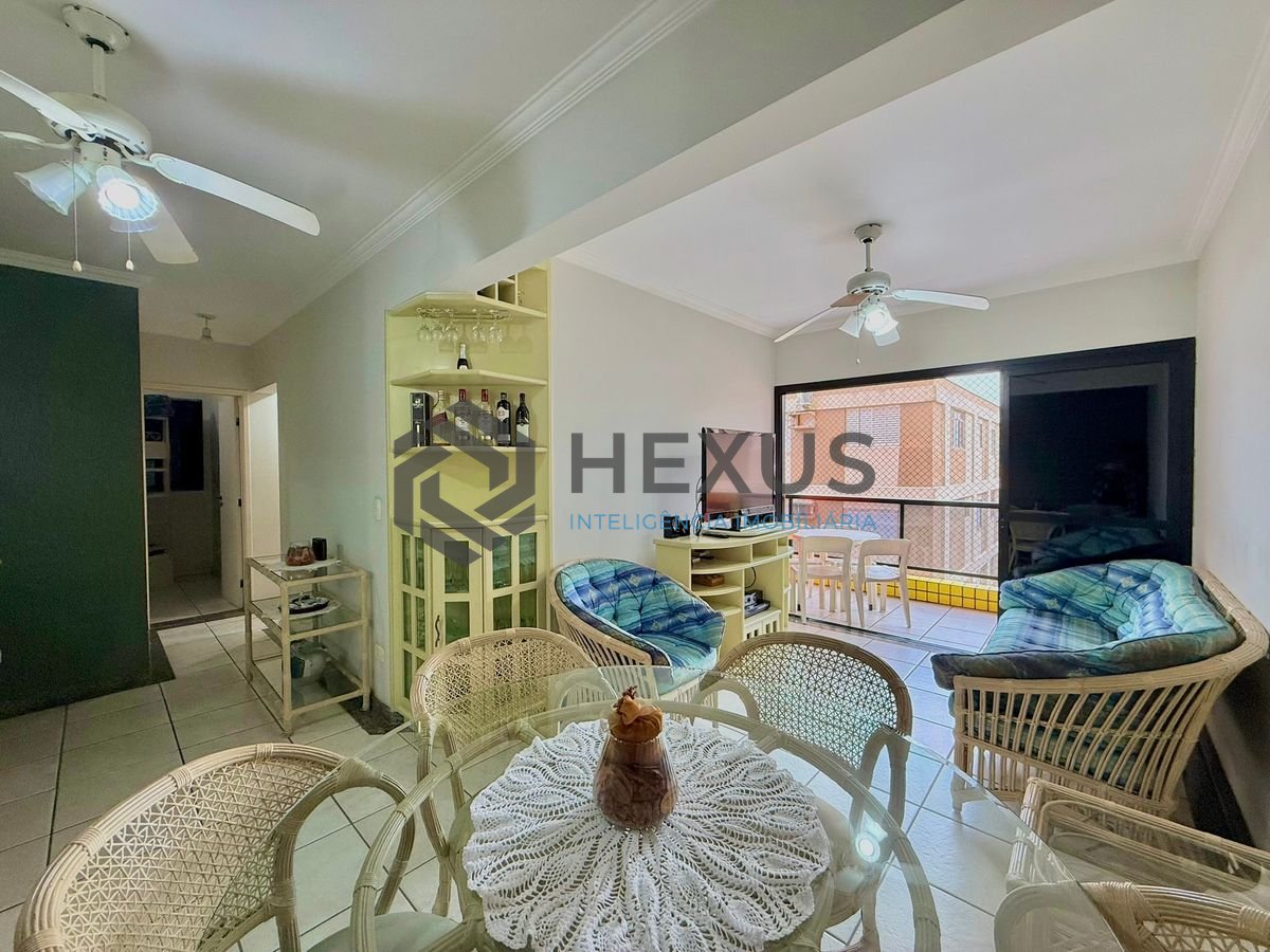 Foto 4 de Apartamento com varanda gourmet vista mar e lazer a 250m da praia na região do Tortugas na Enseada, Guarujá