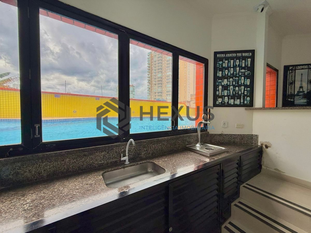 Foto 29 de Apartamento com varanda gourmet vista mar e lazer a 250m da praia na região do Tortugas na Enseada, Guarujá