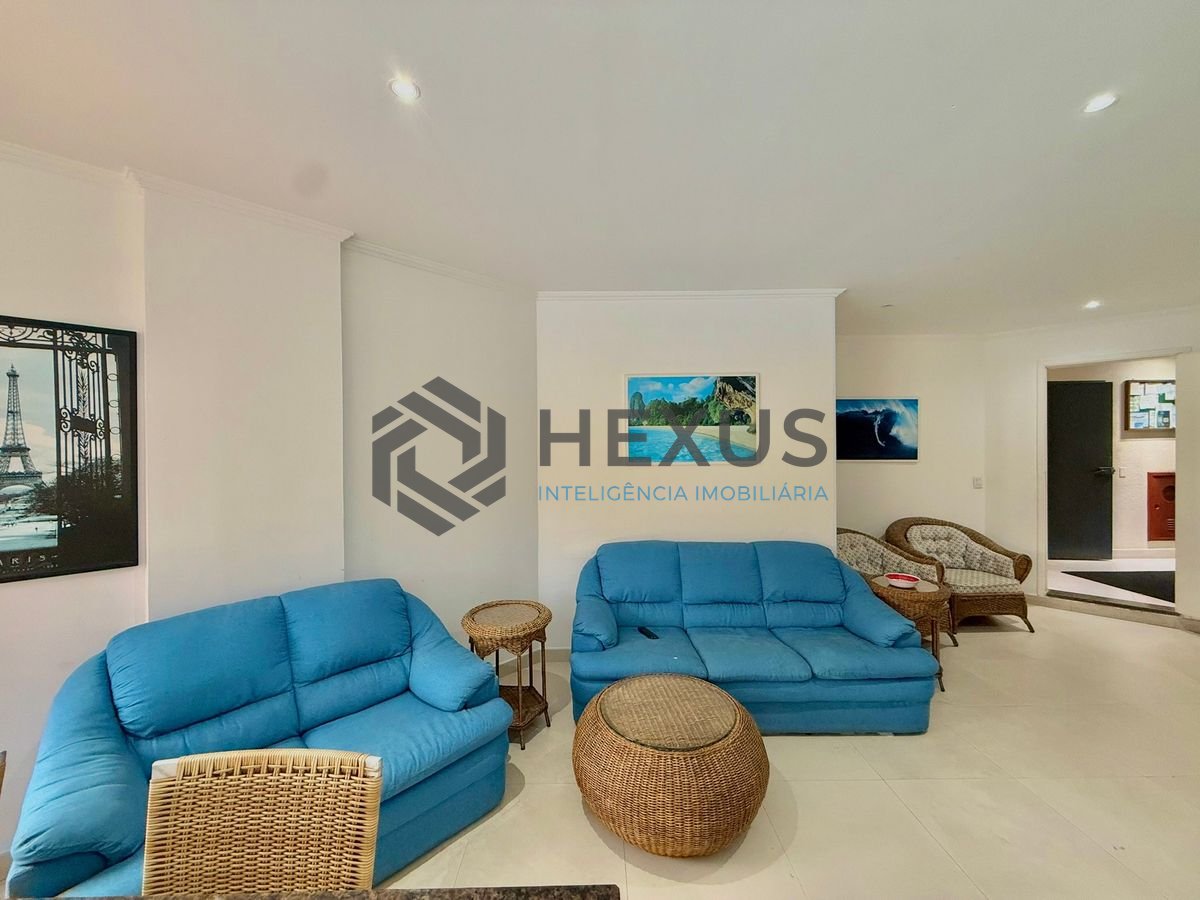 Foto 30 de Apartamento com varanda gourmet vista mar e lazer a 250m da praia na região do Tortugas na Enseada, Guarujá