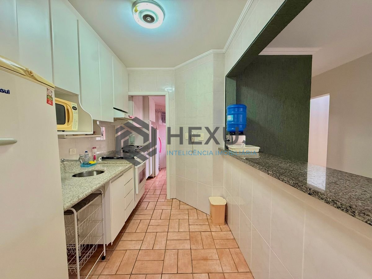 Foto 13 de Apartamento com varanda gourmet vista mar e lazer a 250m da praia na região do Tortugas na Enseada, Guarujá