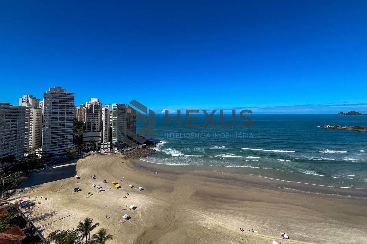 Foto 15 de Cobertura dúplex frente mar com 500 mts e vaga, Pitangueiras, Guarujá, SP