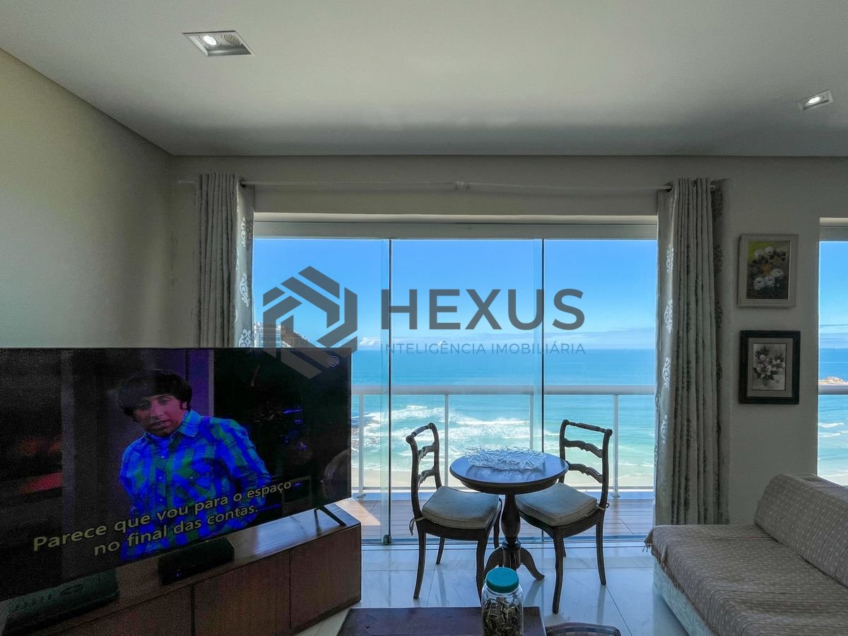 Foto 10 de Cobertura dúplex frente mar com 500 mts e vaga, Pitangueiras, Guarujá, SP