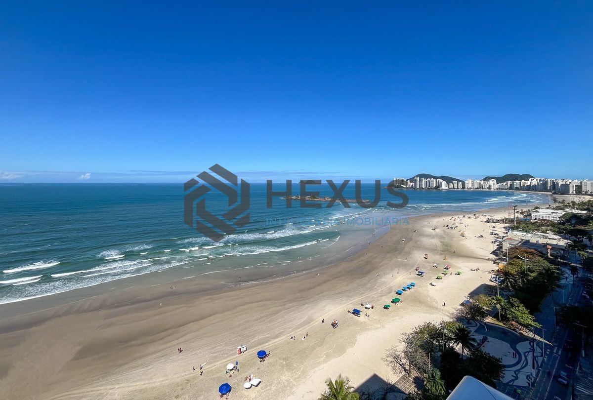 Foto 17 de Cobertura dúplex frente mar com 500 mts e vaga, Pitangueiras, Guarujá, SP