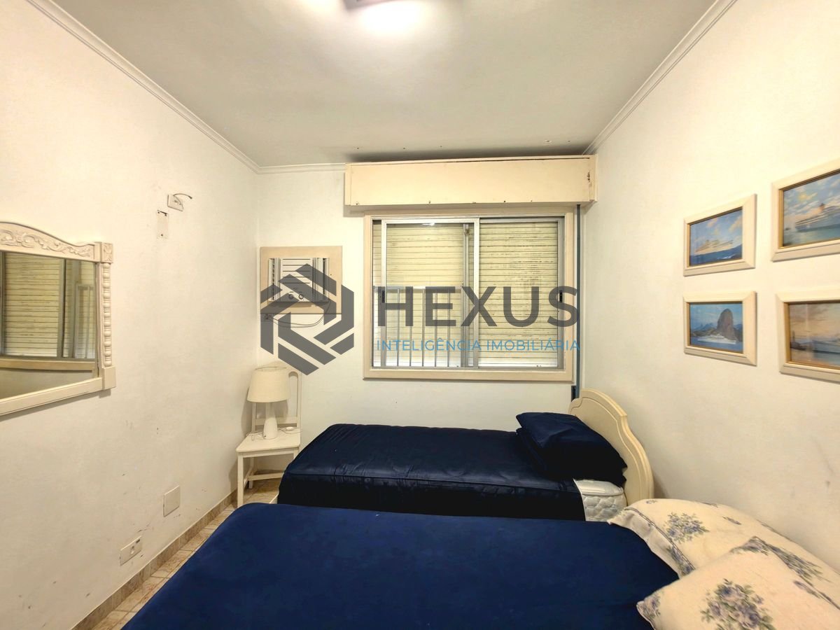 Foto 13 de Apartamento com varanda a 1 quadra da praia na região da Barra Funda nas Pitangueiras, Guarujá